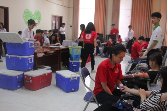 Chương trình tình nguyện hiến máu năm 2023